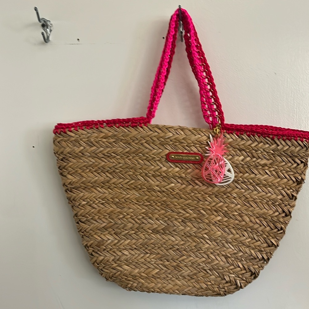 JUICY COTURE WOVEN STRAW BAG